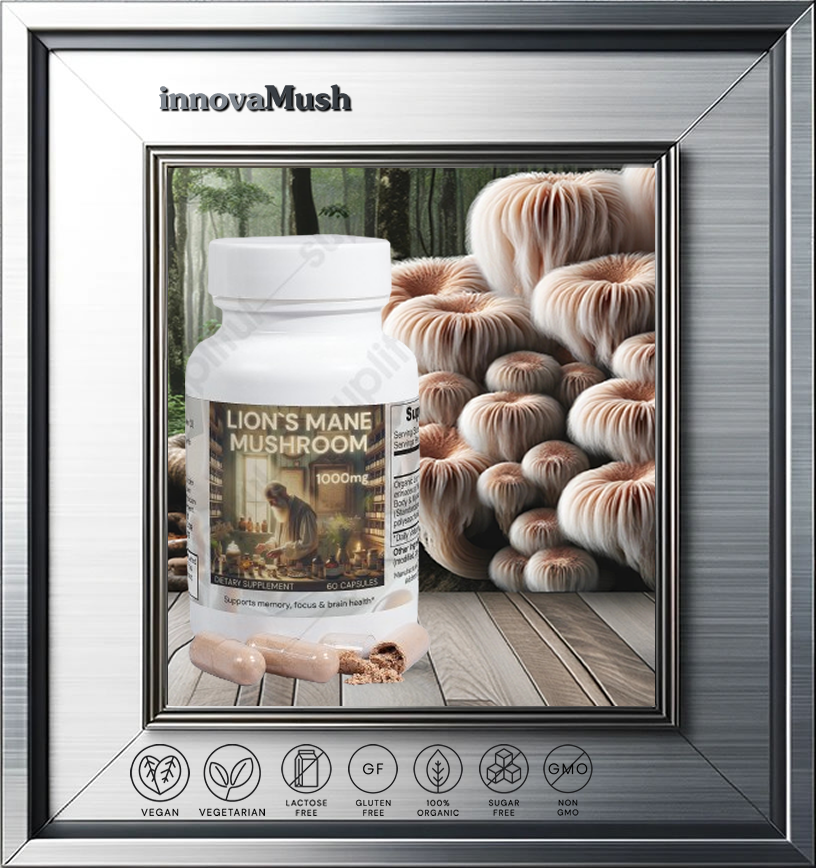 Lion's Mane Mushroom Capsules