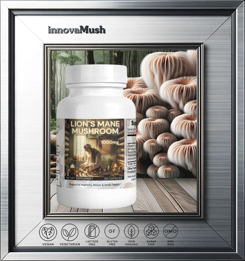 Lion's Mane Mushroom Capsules