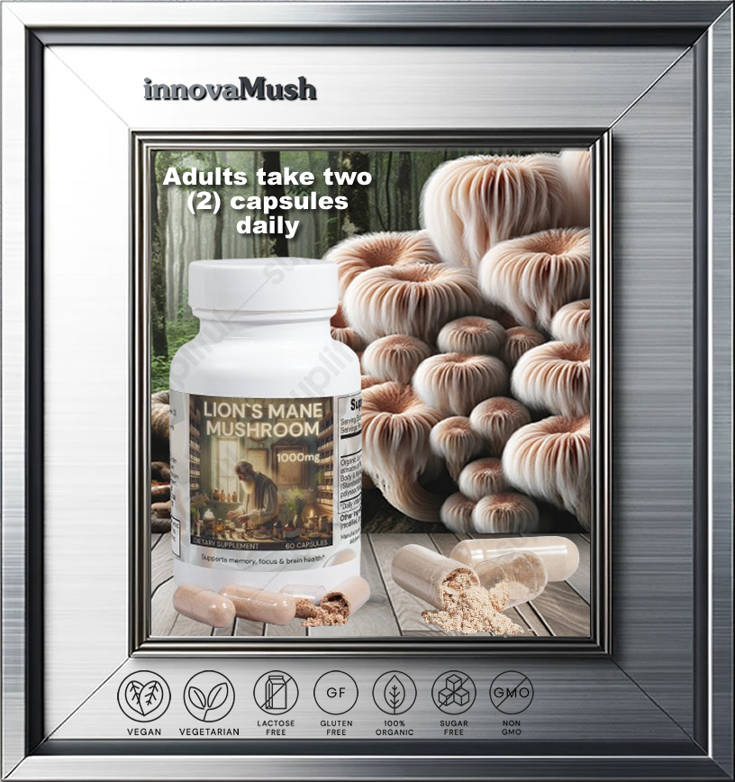 Lion's Mane Mushroom Capsules